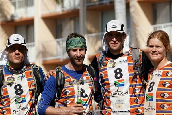 Finally across the line, beer in hand! Photo credit: Alfred Thorpe (Facebook)